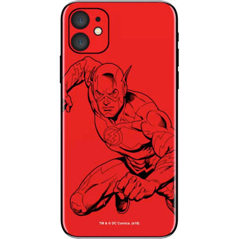 DC Comics The Flash Comic Pop iPhone 11 Skin